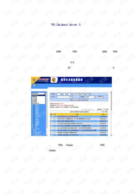 構(gòu)建未來 新華社多媒體數(shù)據(jù)庫搜索引擎服務(wù)項(xiàng)目方案
